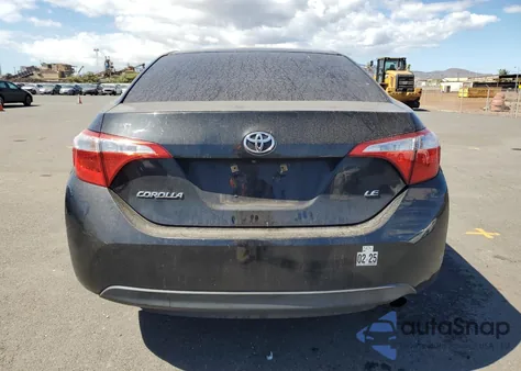 2015 Toyota Corolla L z USA, uszkodzony, nr VIN 2T1BURHEXFC292143